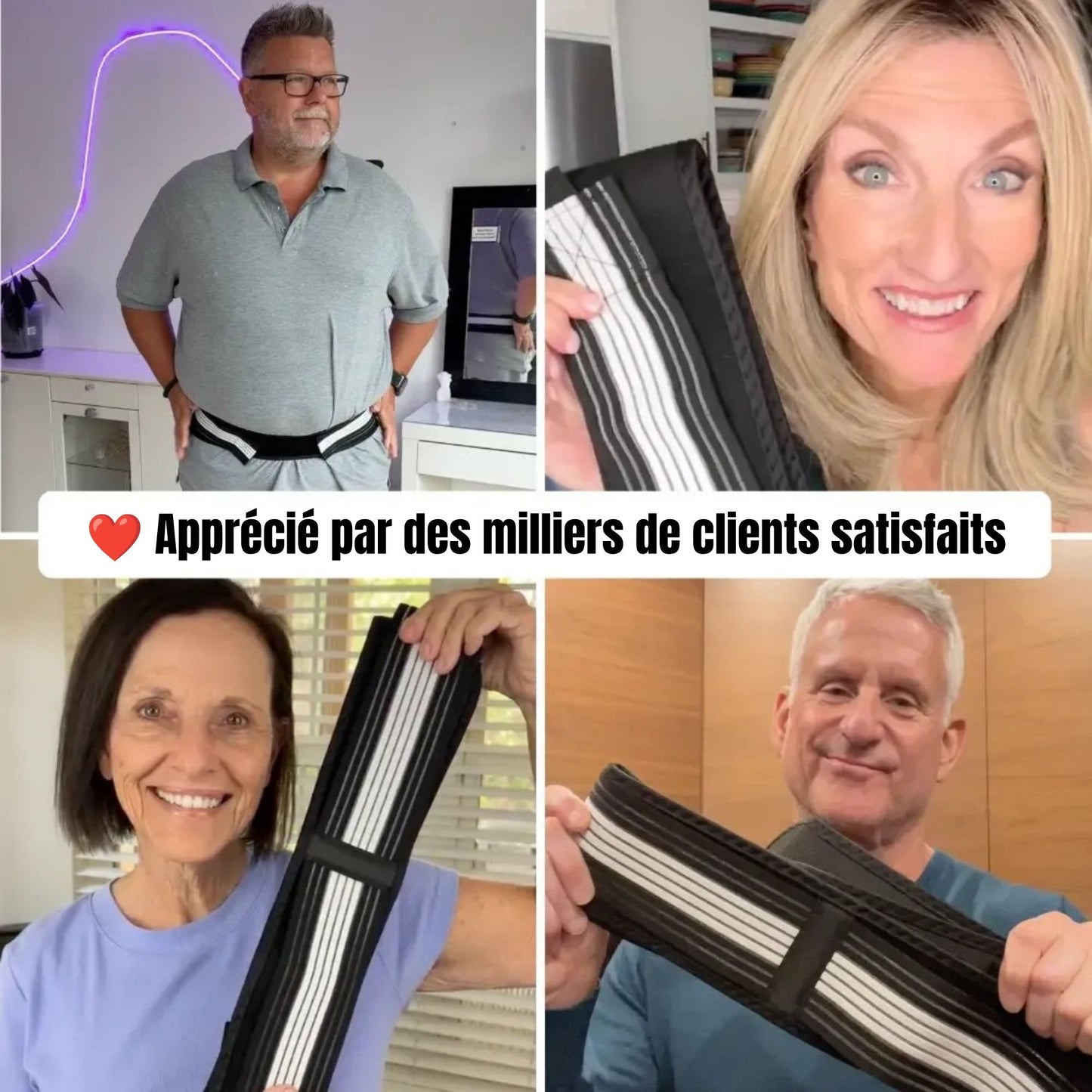 Ceinture orthopédique pour l'articulation